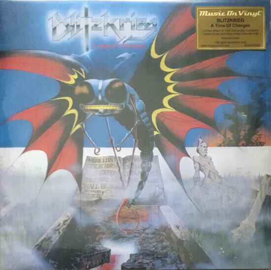 BLITZKRIEG - A TIME OF CHANGES -CLRD- - LP