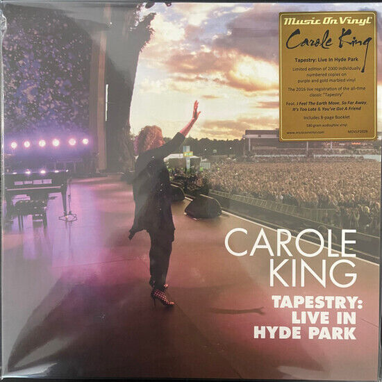 KING, CAROLE - TAPESTRY: LIVE IN..-CLRD- - LP