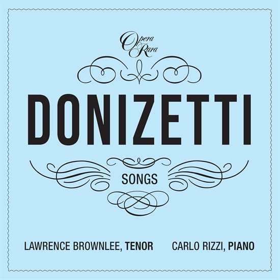 Lawrence Brownlee & Carlo Rizz - Donizetti Songs Vol. 1 - CD