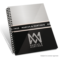 Marcus & Martinus: Notebog A5 Silver