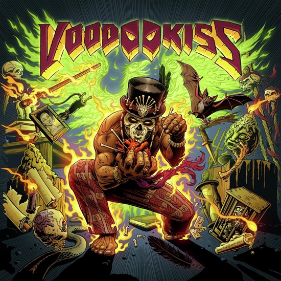 Voodoo Kiss - Voodoo Kiss (Red Marbled) (VINYL)